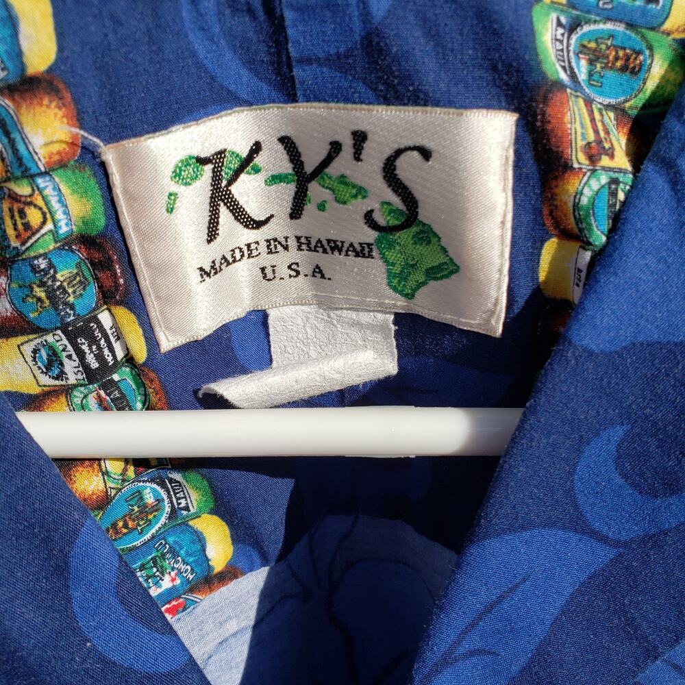 KY's Hawaiian Beer Bottles Shirt‎ XL - Picture 3 of 5
